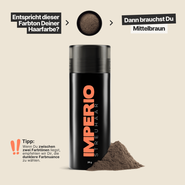 2 Dosen IMPERIO® Streuhaar + 1 Gratis Dose (Aktion) - IMPERIO COSMETICS