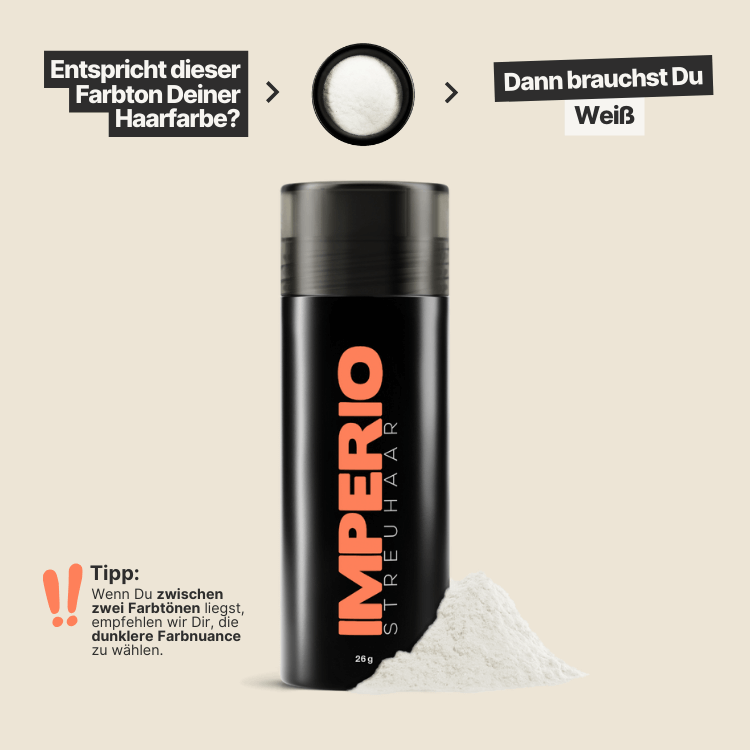 2 Dosen IMPERIO® Streuhaar + 1 Gratis Dose (Aktion) - IMPERIO COSMETICS