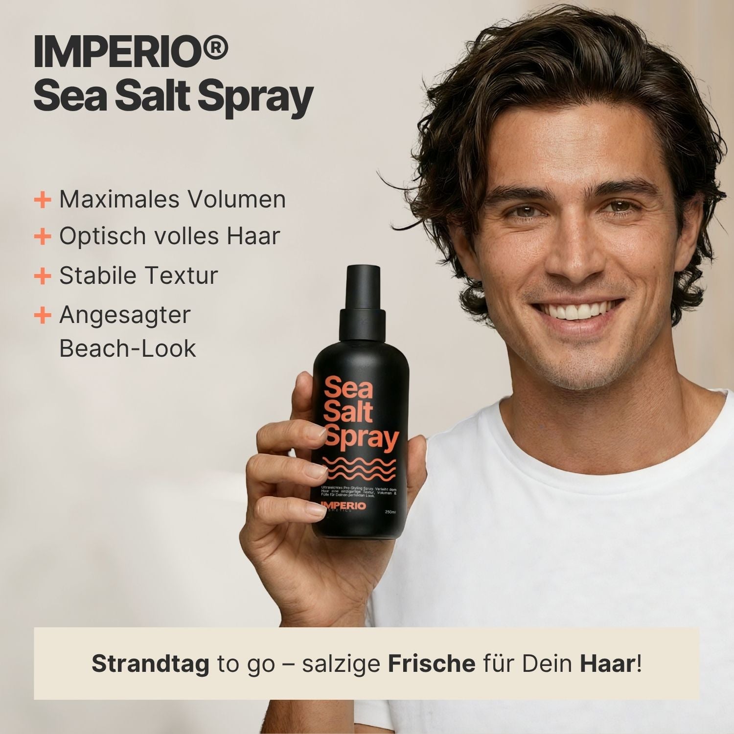 Sea Salt Spray von IMPERIO® | Salz-Spray für die Haare
