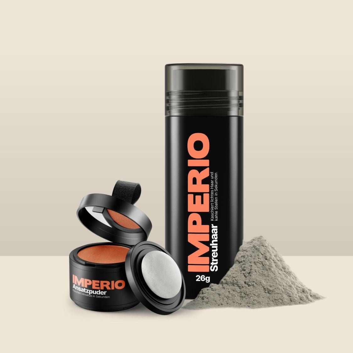 Ansatzpuder & Streuhaar Kombi - Set - IMPERIO COSMETICS