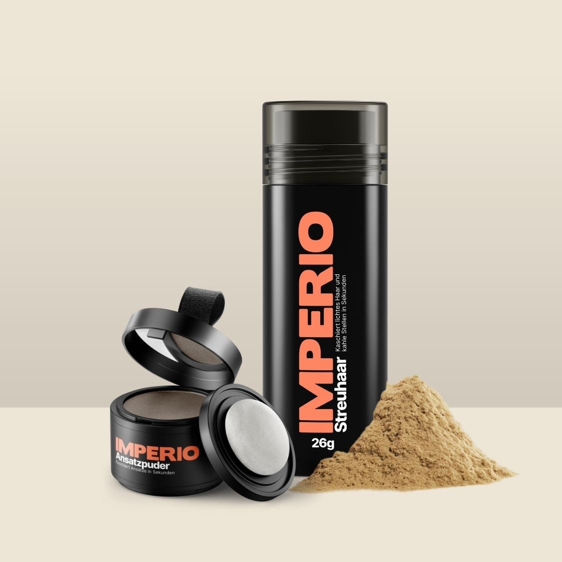 Ansatzpuder & Streuhaar Kombi - Set - IMPERIO COSMETICS