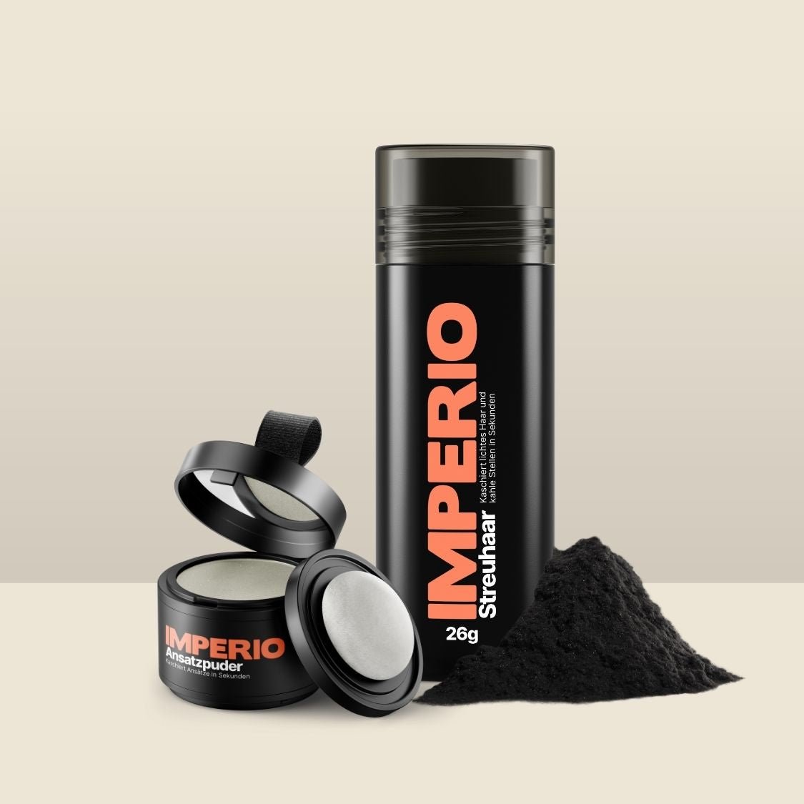 Ansatzpuder & Streuhaar Kombi - Set - IMPERIO COSMETICS