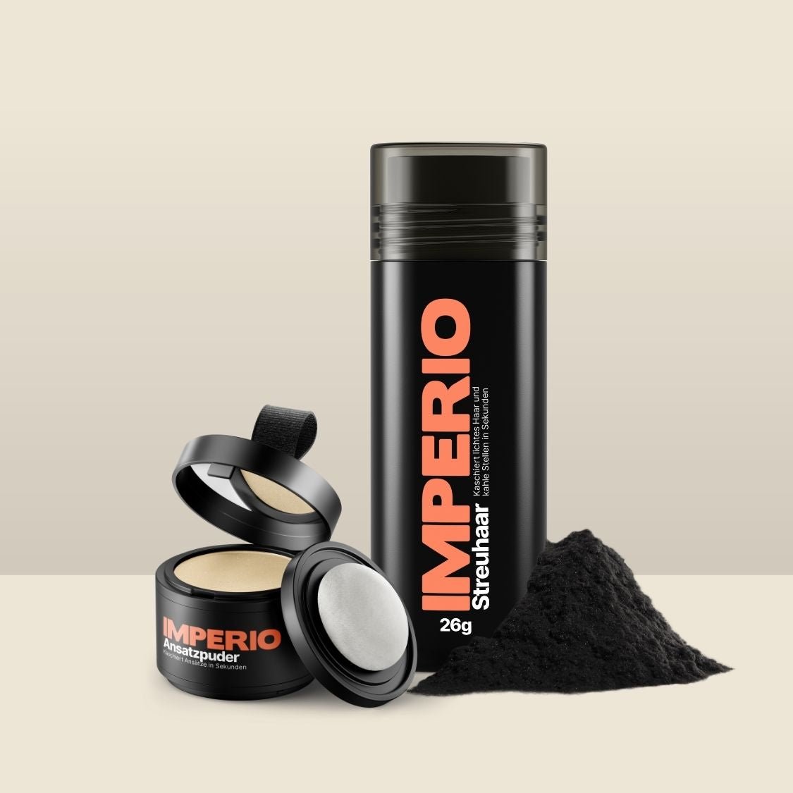 Ansatzpuder & Streuhaar Kombi - Set - IMPERIO COSMETICS