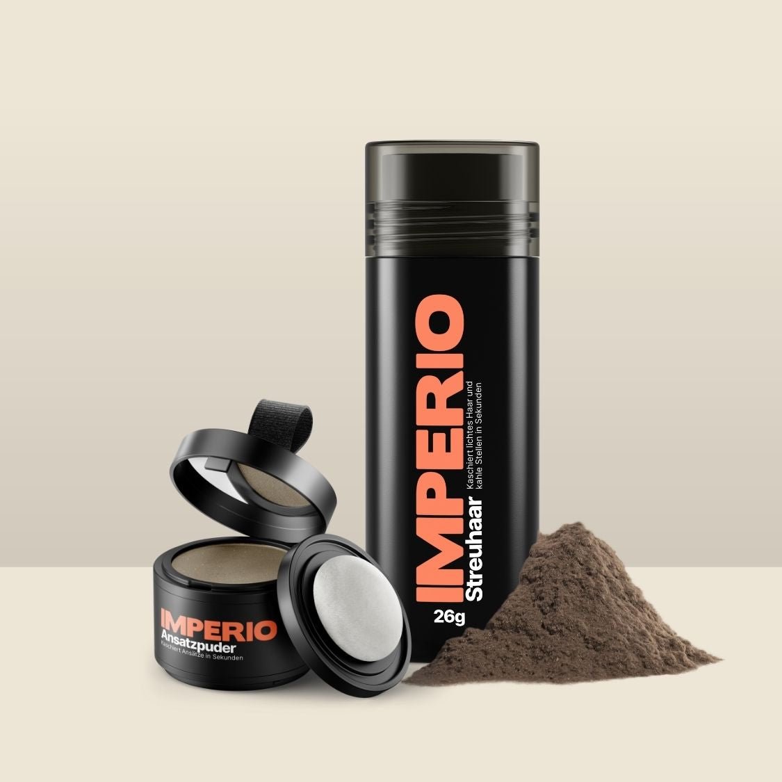Ansatzpuder & Streuhaar Kombi - Set - IMPERIO COSMETICS