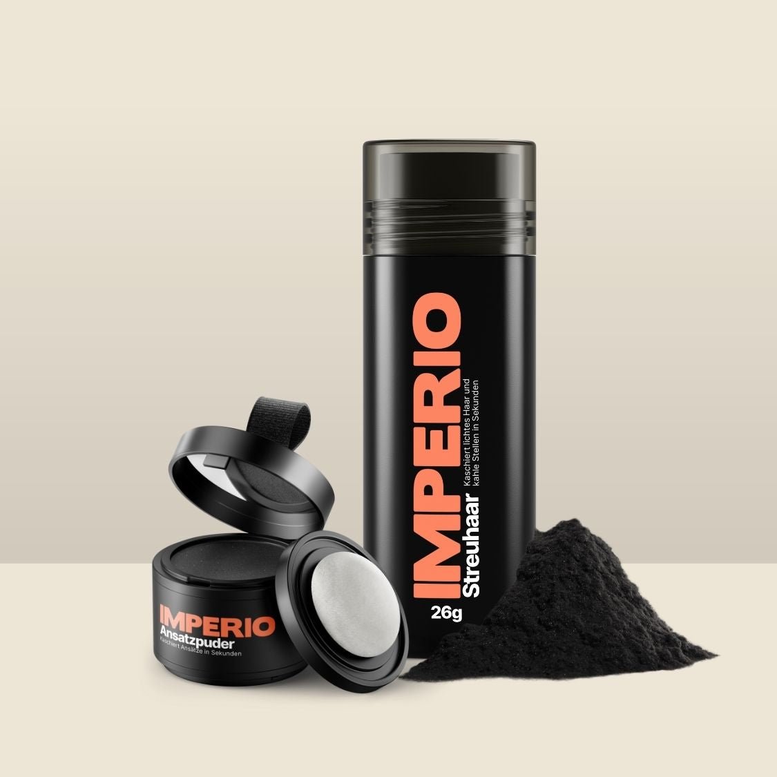 Ansatzpuder & Streuhaar Kombi - Set - IMPERIO COSMETICS