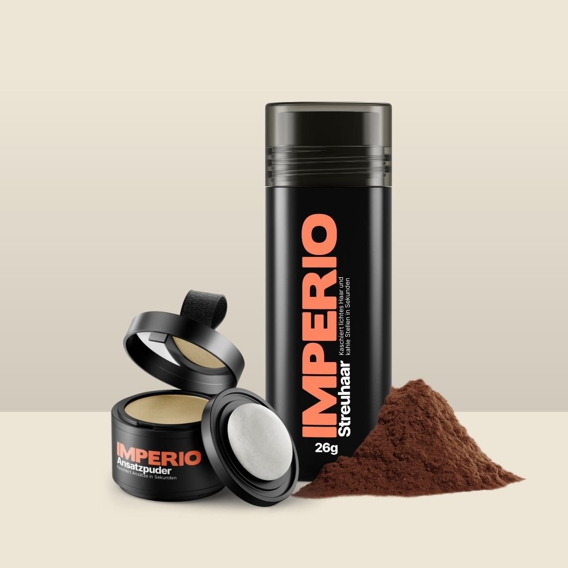 Ansatzpuder & Streuhaar Kombi - Set - IMPERIO COSMETICS