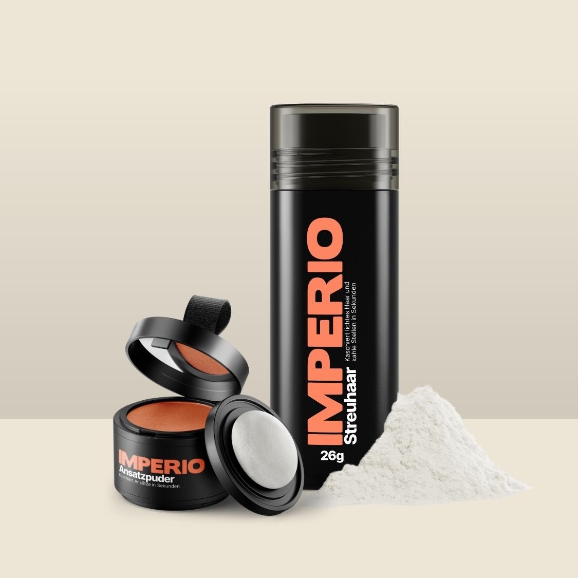 Ansatzpuder & Streuhaar Kombi - Set - IMPERIO COSMETICS