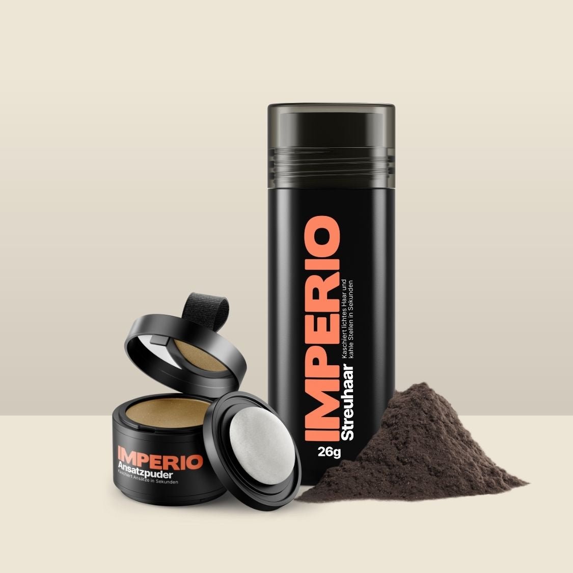 Ansatzpuder & Streuhaar Kombi - Set - IMPERIO COSMETICS