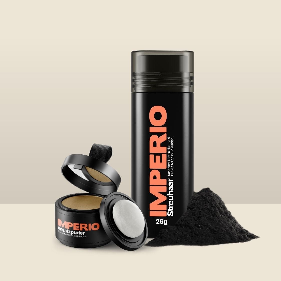 Ansatzpuder & Streuhaar Kombi - Set - IMPERIO COSMETICS