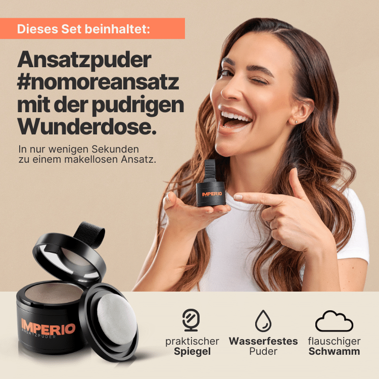 Ansatzpuder & Streuhaar Kombi - Set - IMPERIO COSMETICS