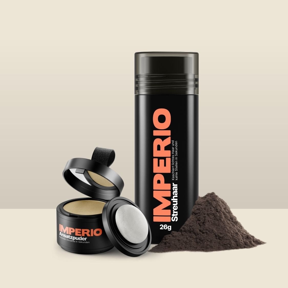 Ansatzpuder & Streuhaar Kombi - Set - IMPERIO COSMETICS