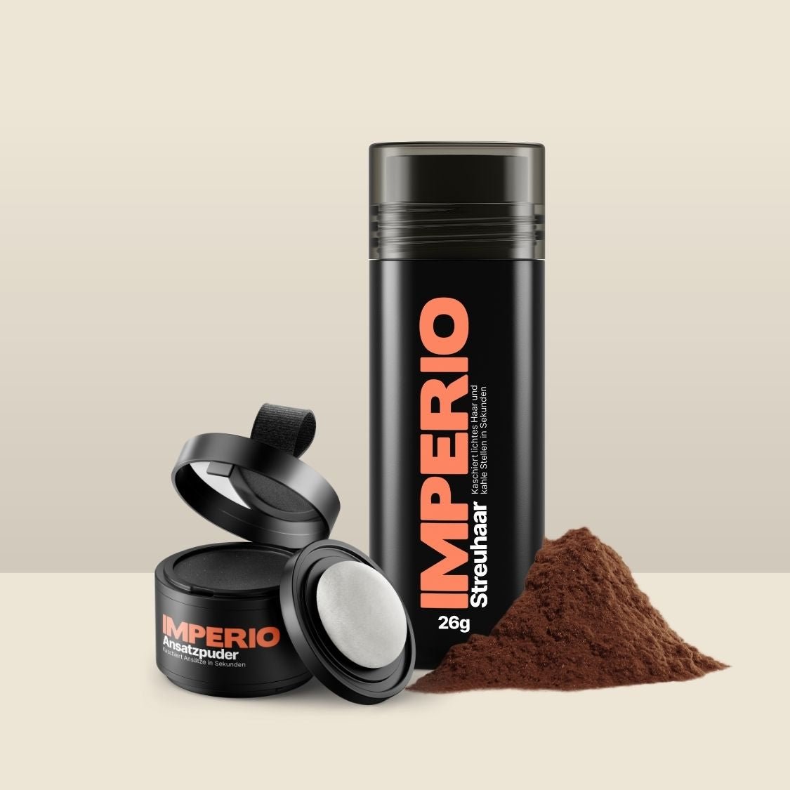 Ansatzpuder & Streuhaar Kombi - Set - IMPERIO COSMETICS