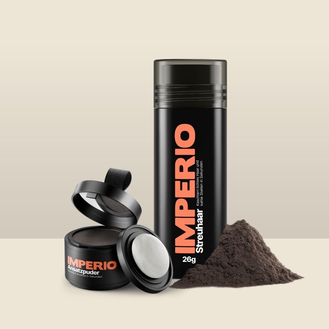 Ansatzpuder & Streuhaar Kombi - Set - IMPERIO COSMETICS
