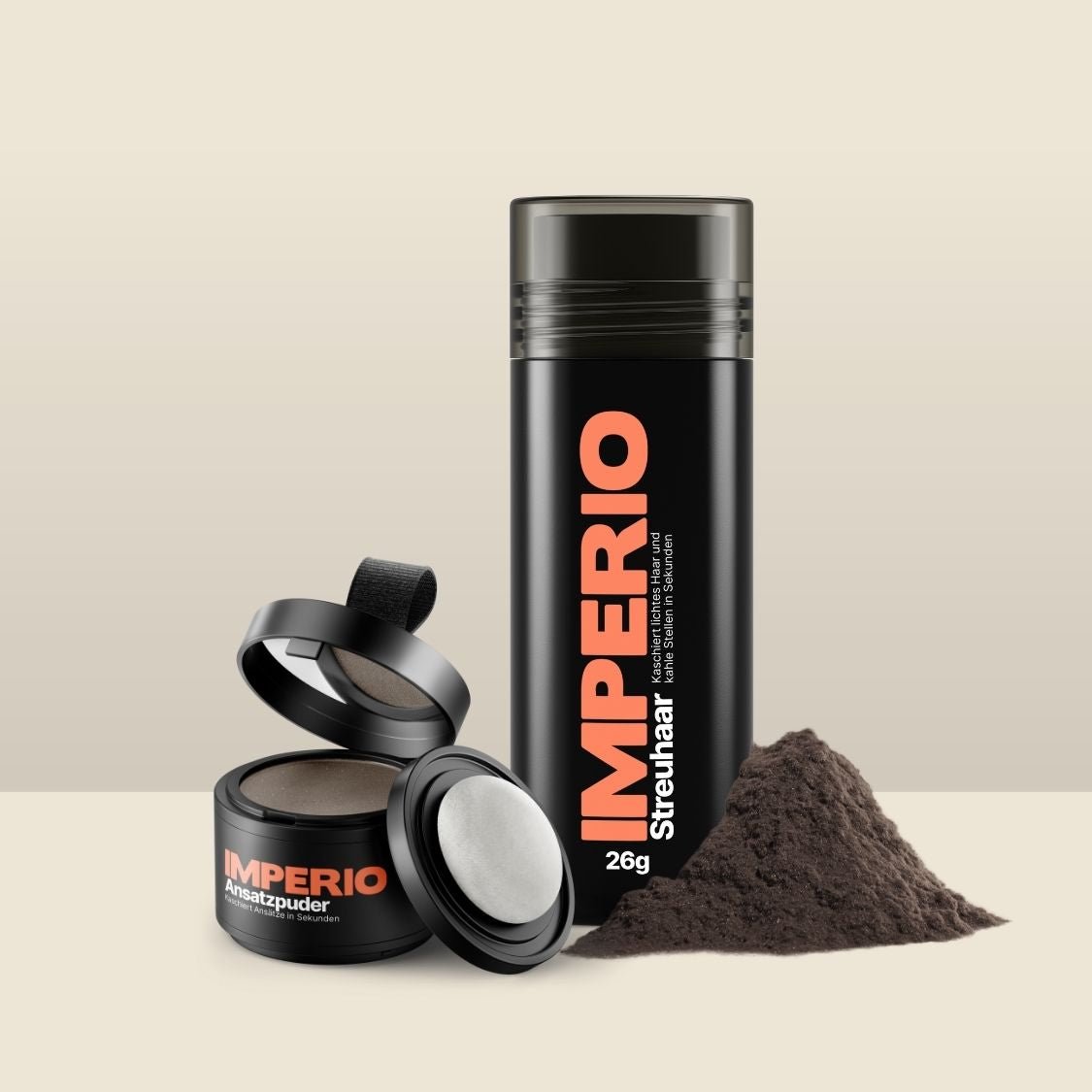 Ansatzpuder & Streuhaar Kombi - Set - IMPERIO COSMETICS