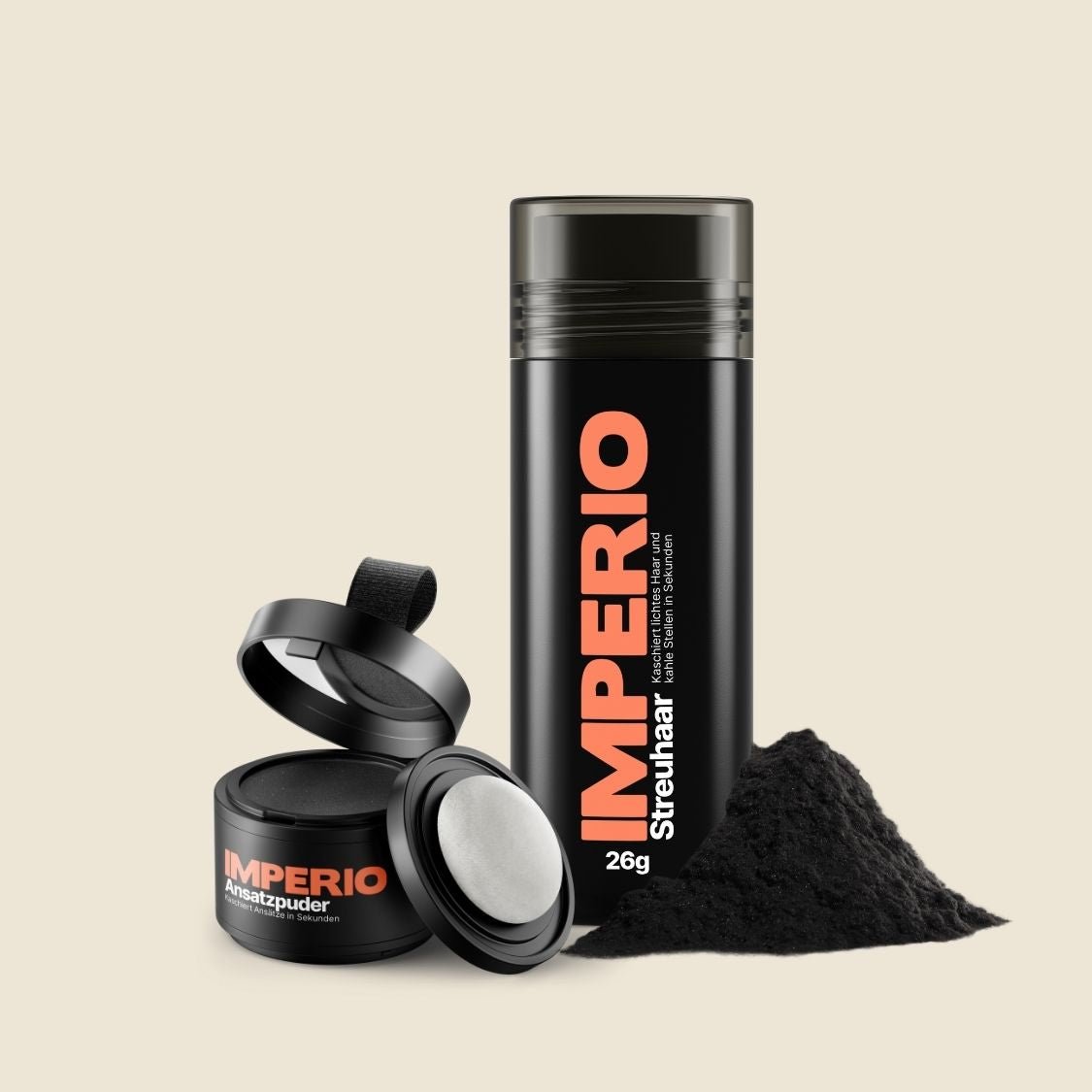 Ansatzpuder & Streuhaar Kombi - Set - IMPERIO COSMETICS
