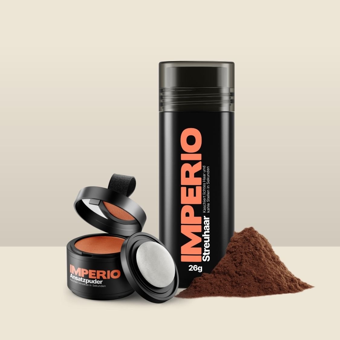 Ansatzpuder & Streuhaar Kombi - Set - IMPERIO COSMETICS