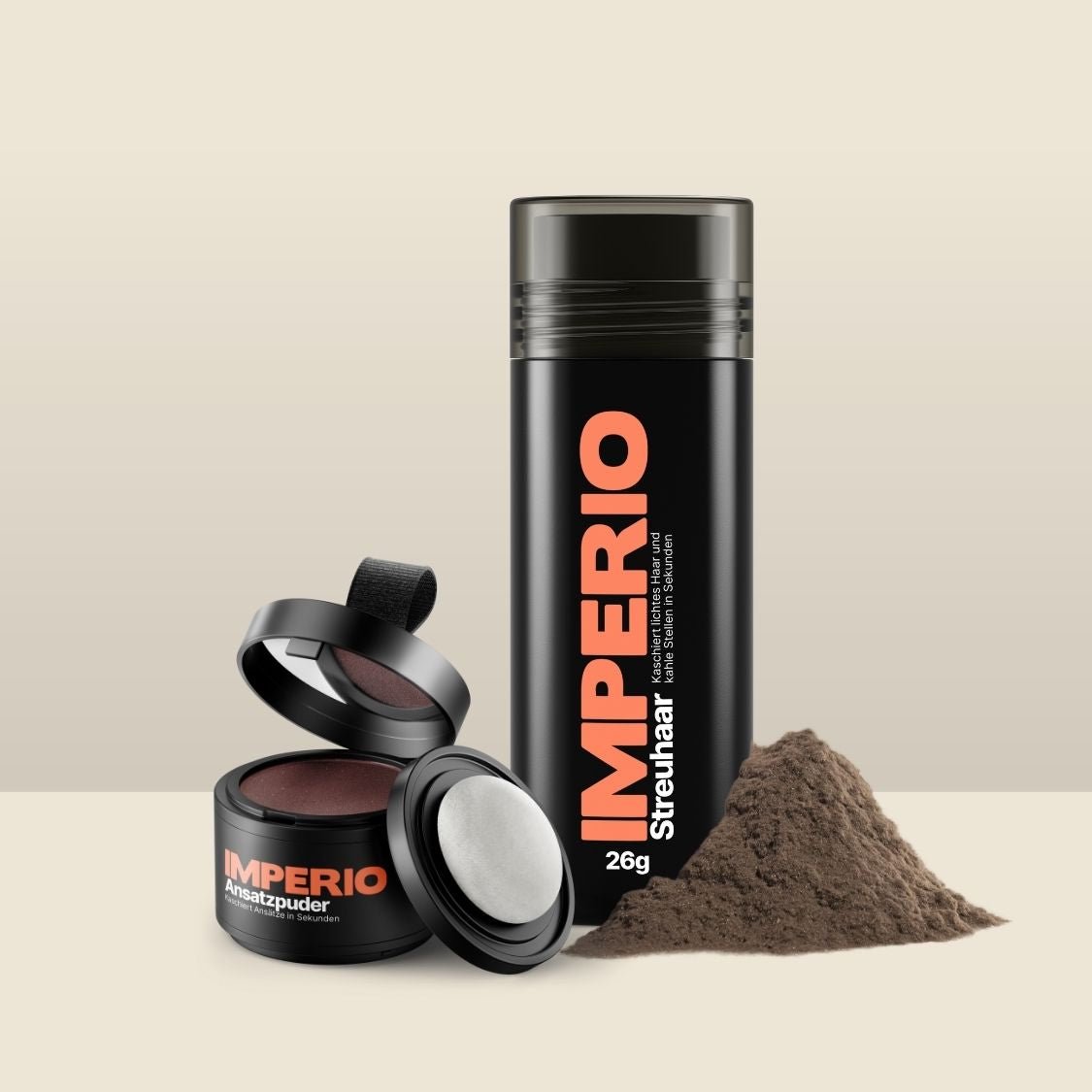 Ansatzpuder & Streuhaar Kombi - Set - IMPERIO COSMETICS