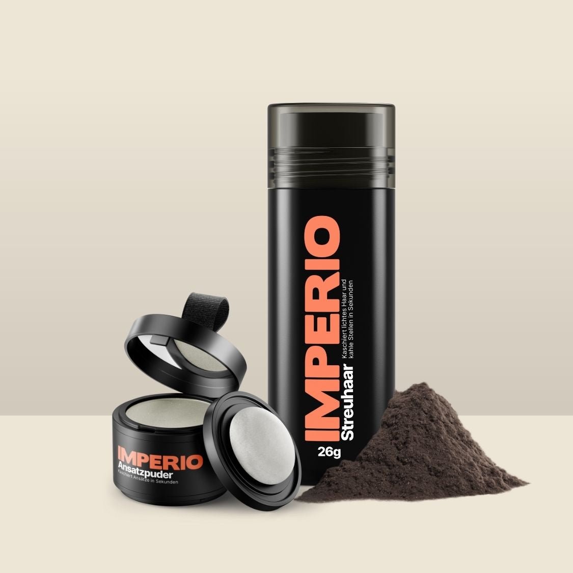 Ansatzpuder & Streuhaar Kombi - Set - IMPERIO COSMETICS