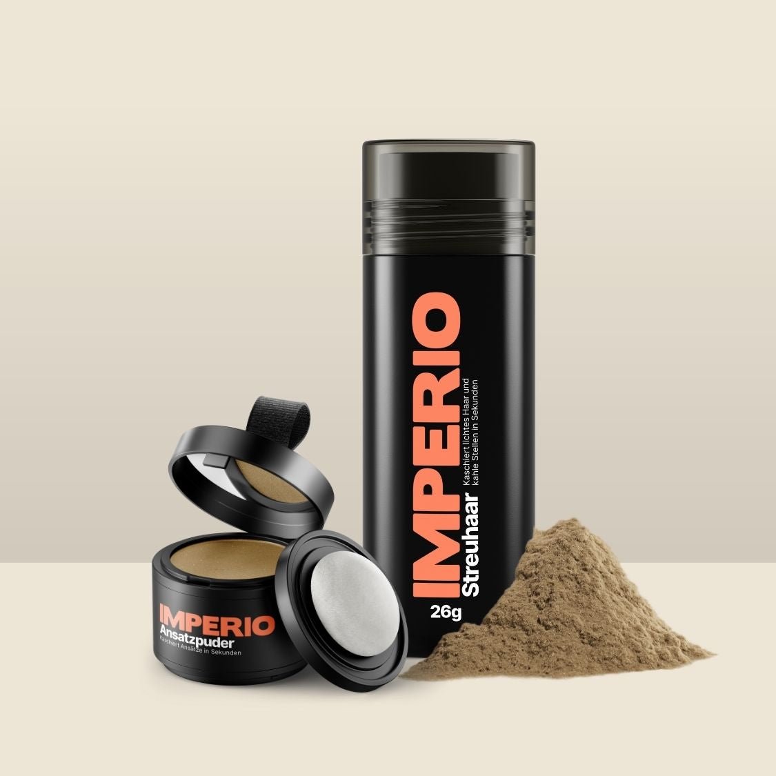 Ansatzpuder & Streuhaar Kombi - Set - IMPERIO COSMETICS