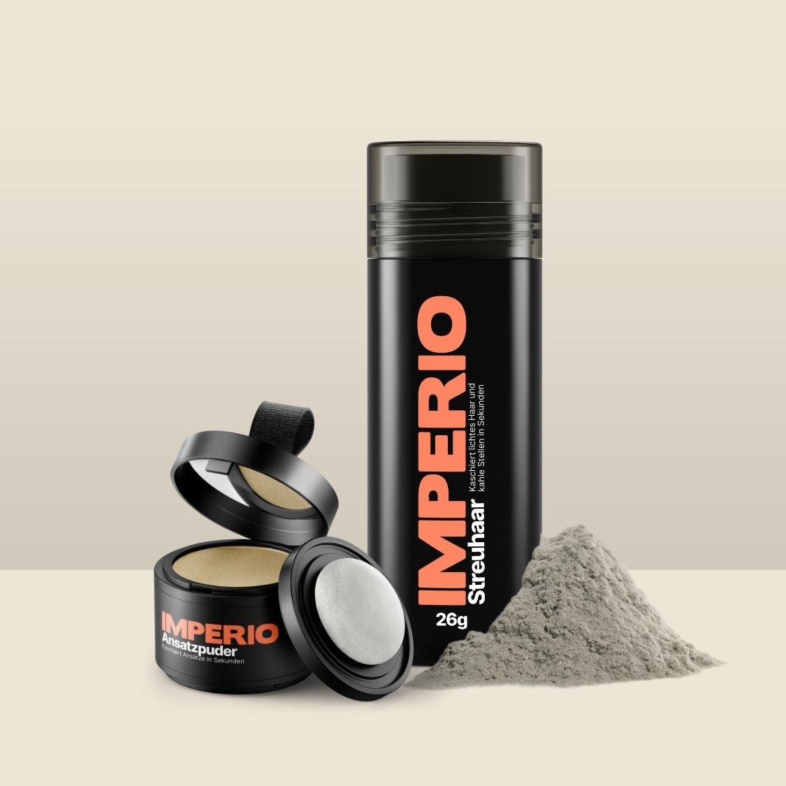 Ansatzpuder & Streuhaar Kombi - Set - IMPERIO COSMETICS