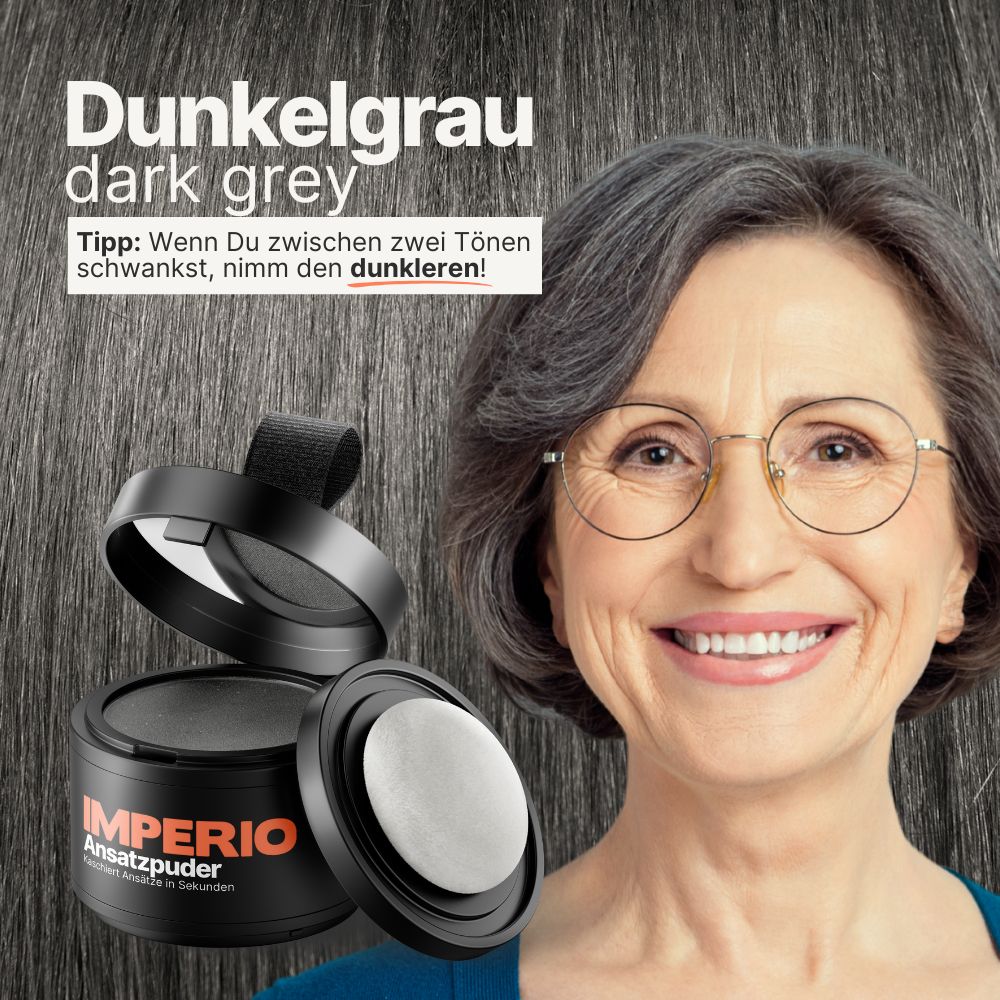 Ansatzpuder von IMPERIO® | Wasserfeste Qualität - IMPERIO COSMETICS