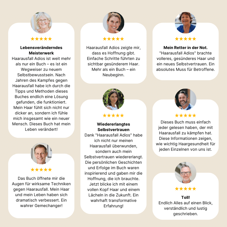 E - Book "Haarausfall Adios" - Die 1 zu 1 Anleitung zu vollem & gesundem Haar - IMPERIO COSMETICS