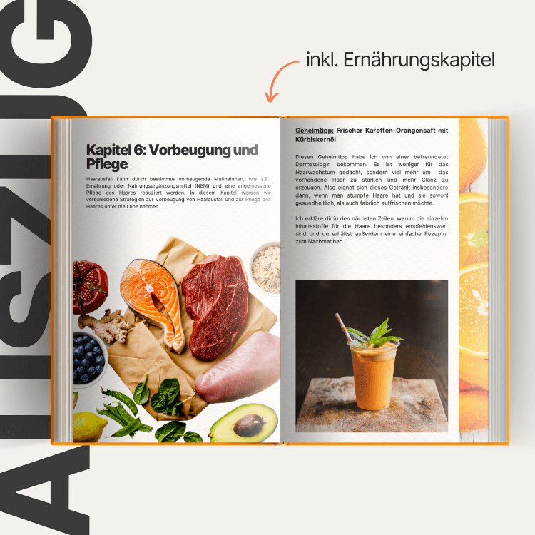 E - Book "Haarausfall Adios" - Die 1 zu 1 Anleitung zu vollem & gesundem Haar - IMPERIO COSMETICS