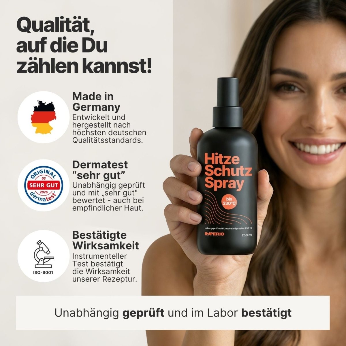 Hitzeschutz Spray von IMPERIO® - IMPERIO COSMETICS