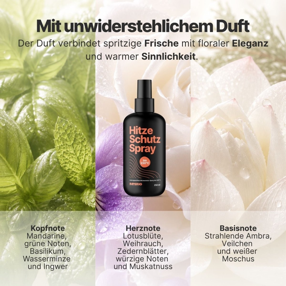 Hitzeschutz Spray von IMPERIO® - IMPERIO COSMETICS