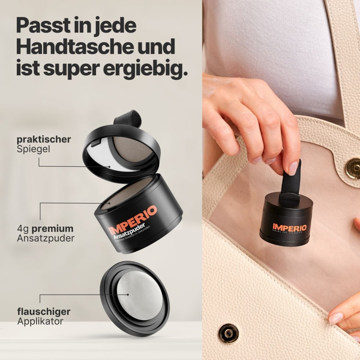 ansatzpuder für unterwegs