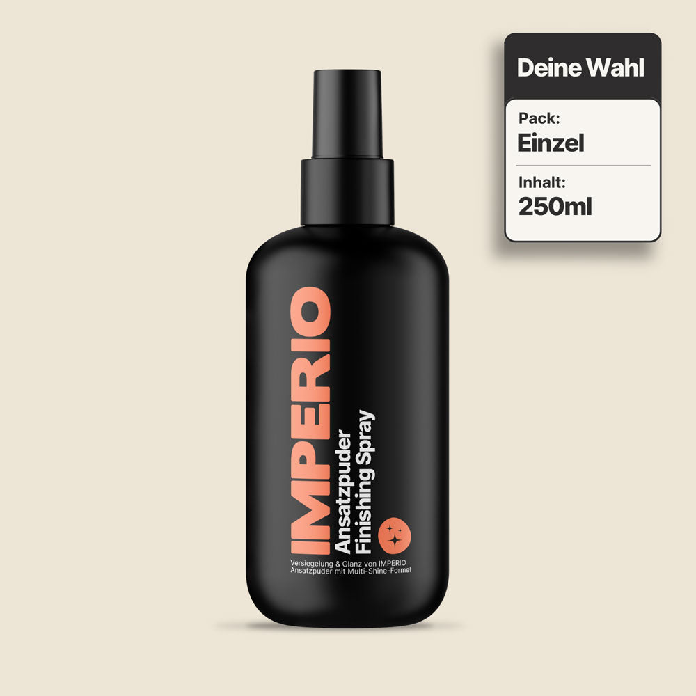 ansatzpuder finishing spray flasche