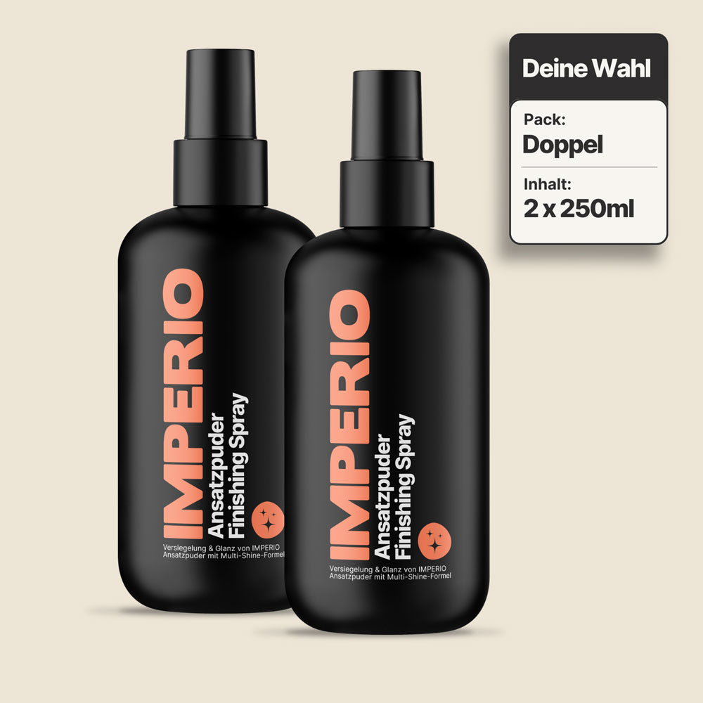 ansatzpuder finishing spray 2 flaschen