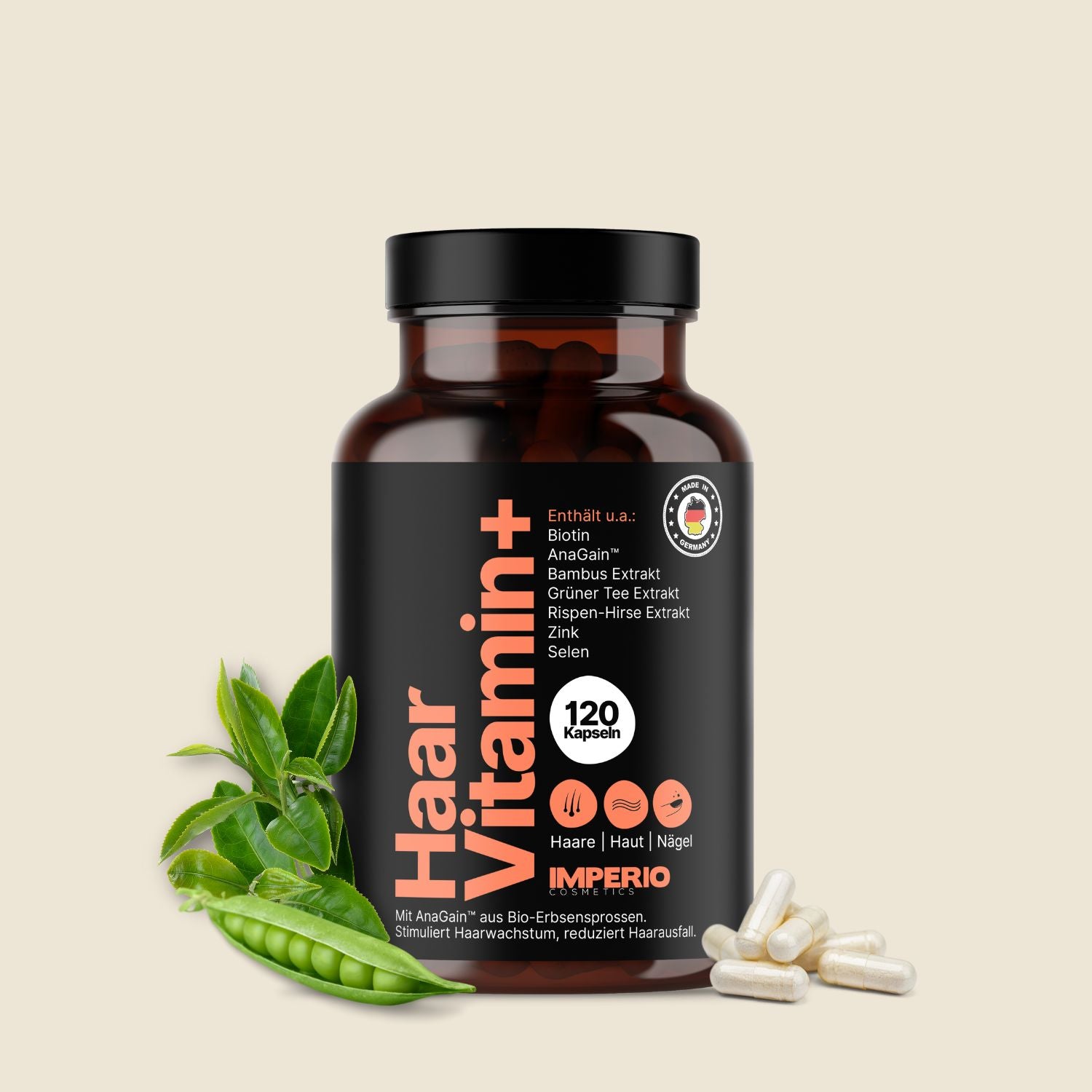 haar vitamine 120 kapseln