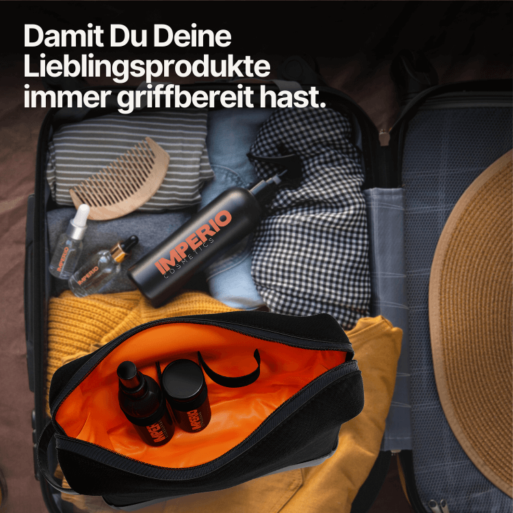 kulturbeutel perfekt für reisen