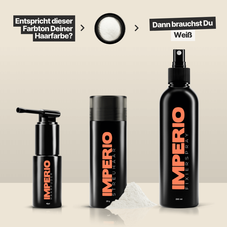 IMPERIO® Starter Kit | Sofort sichtbar volles Haar - IMPERIO COSMETICS