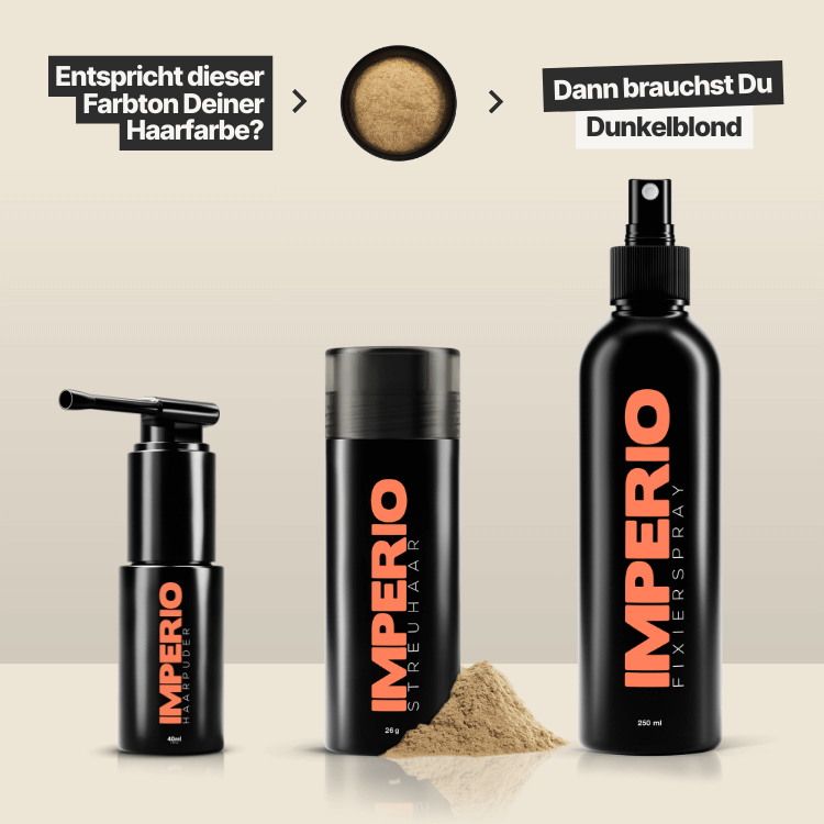 IMPERIO® Starter Kit | Sofort sichtbar volles Haar - IMPERIO COSMETICS
