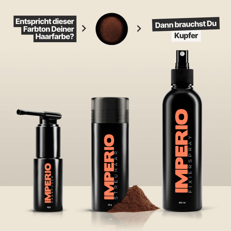 IMPERIO® Starter Kit | Sofort sichtbar volles Haar - IMPERIO COSMETICS