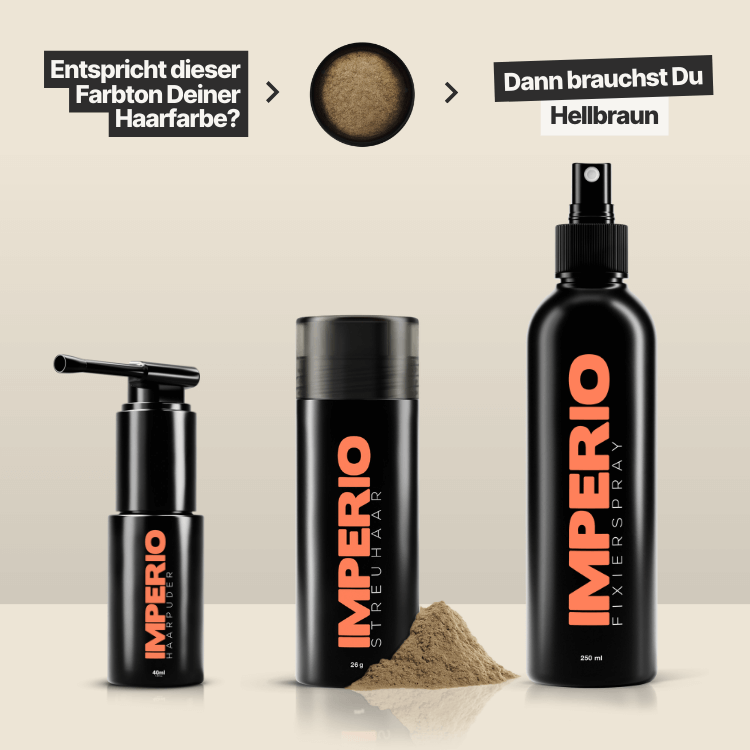 IMPERIO® Starter Kit | Sofort sichtbar volles Haar - IMPERIO COSMETICS