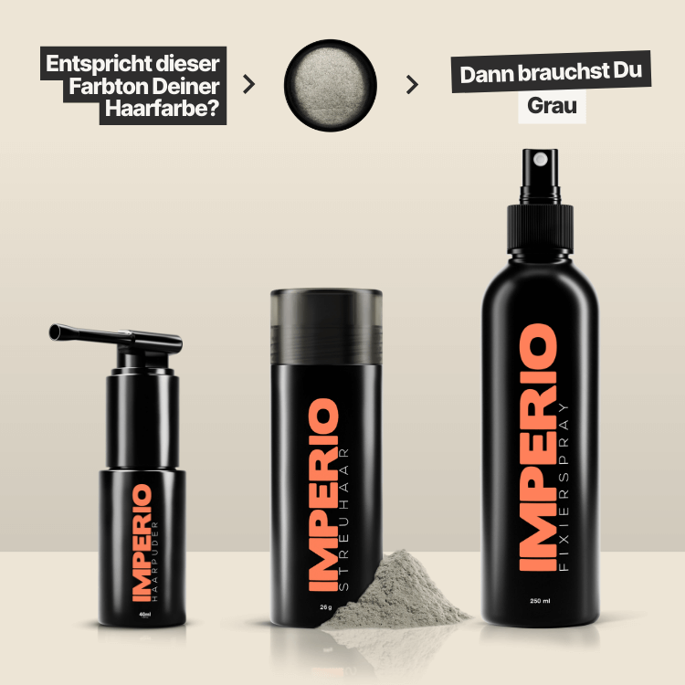 IMPERIO® Starter Kit | Sofort sichtbar volles Haar - IMPERIO COSMETICS