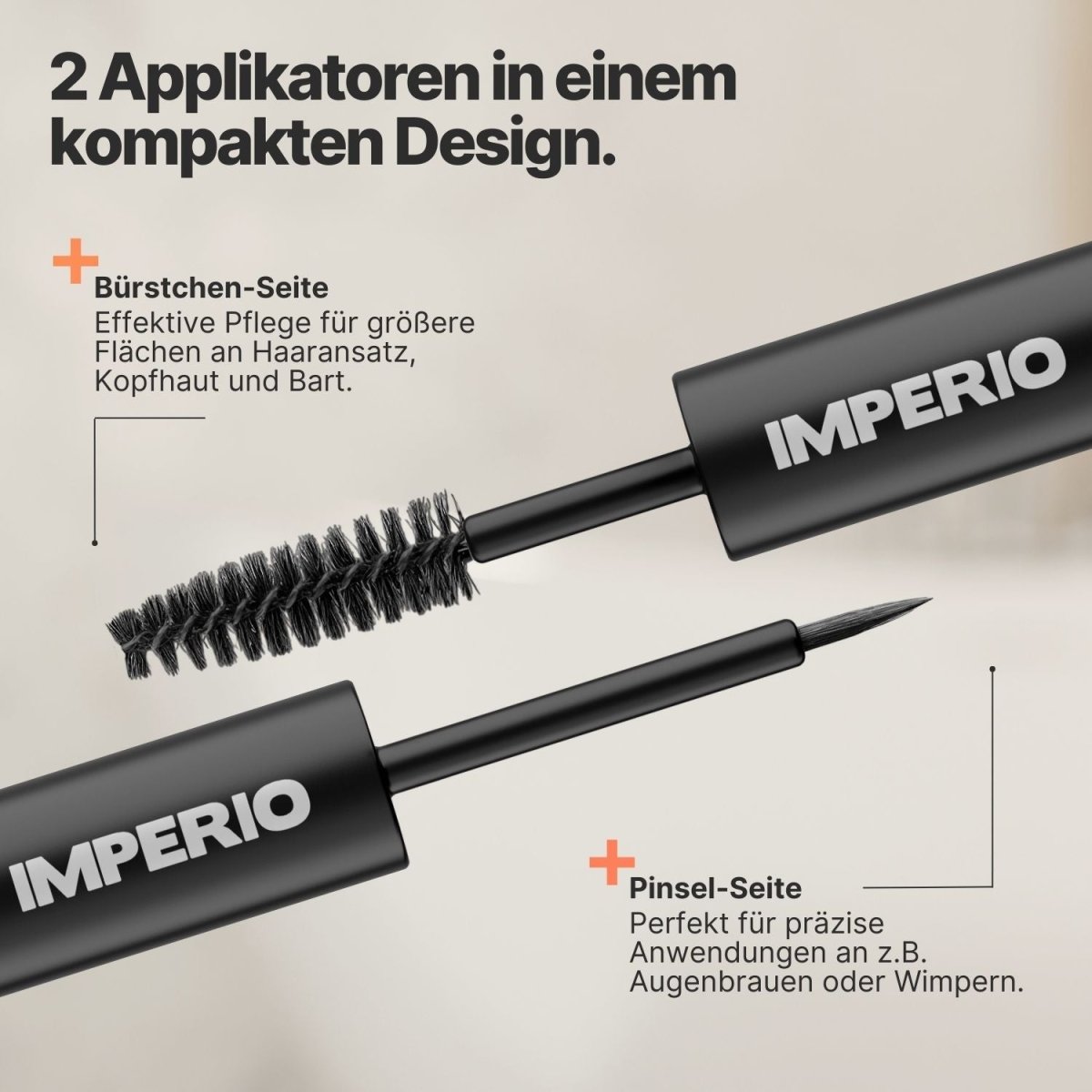 Kopfhaut Verwöhn - Set (Haaröl Rosmarin+, Haaröl Applikator, Shampoo Massagebürste) - IMPERIO COSMETICS