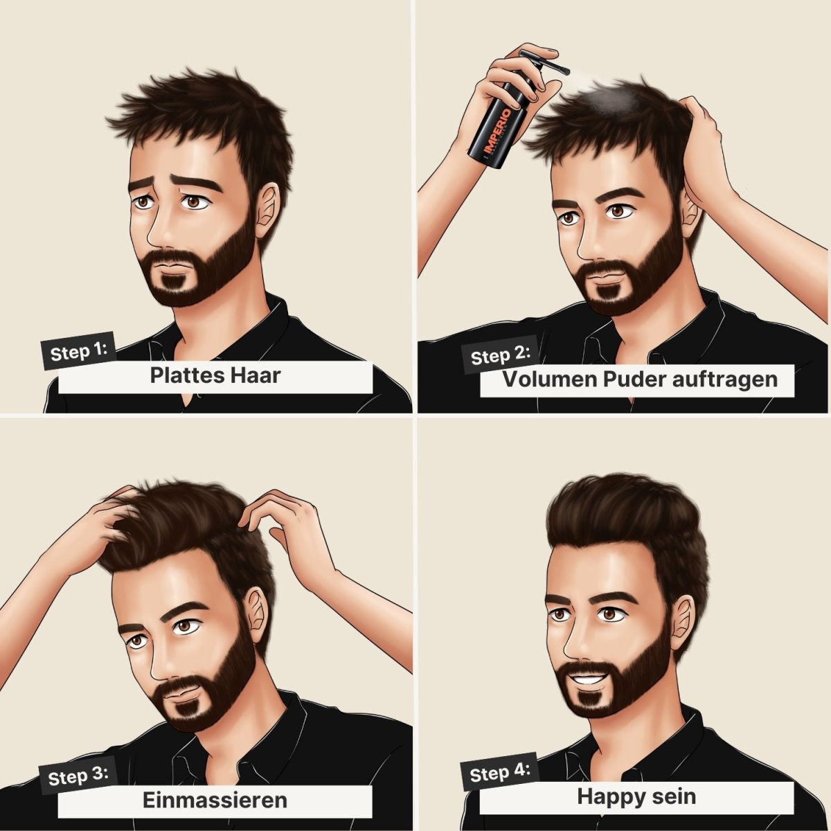 Streuhaar Grundierung von IMPERIO® - IMPERIO COSMETICS