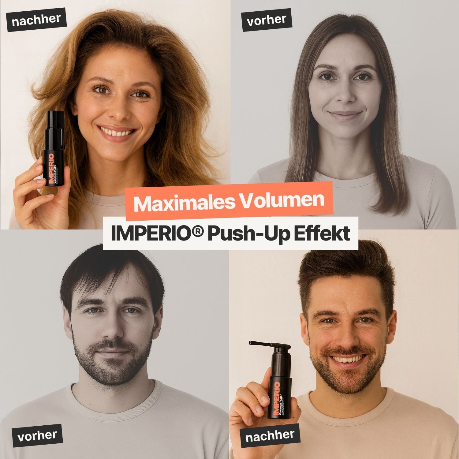 Streuhaar Grundierung von IMPERIO®