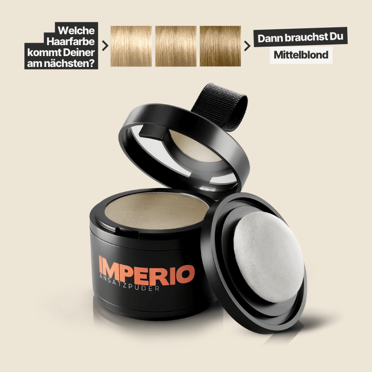 2 Dosen IMPERIO® Ansatzpuder + 1 Gratis Dose (Aktion) - IMPERIO COSMETICS