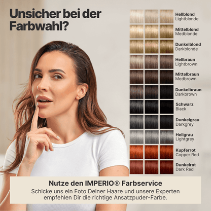 2 Dosen IMPERIO® Ansatzpuder + 1 Gratis Dose (Aktion) - IMPERIO COSMETICS