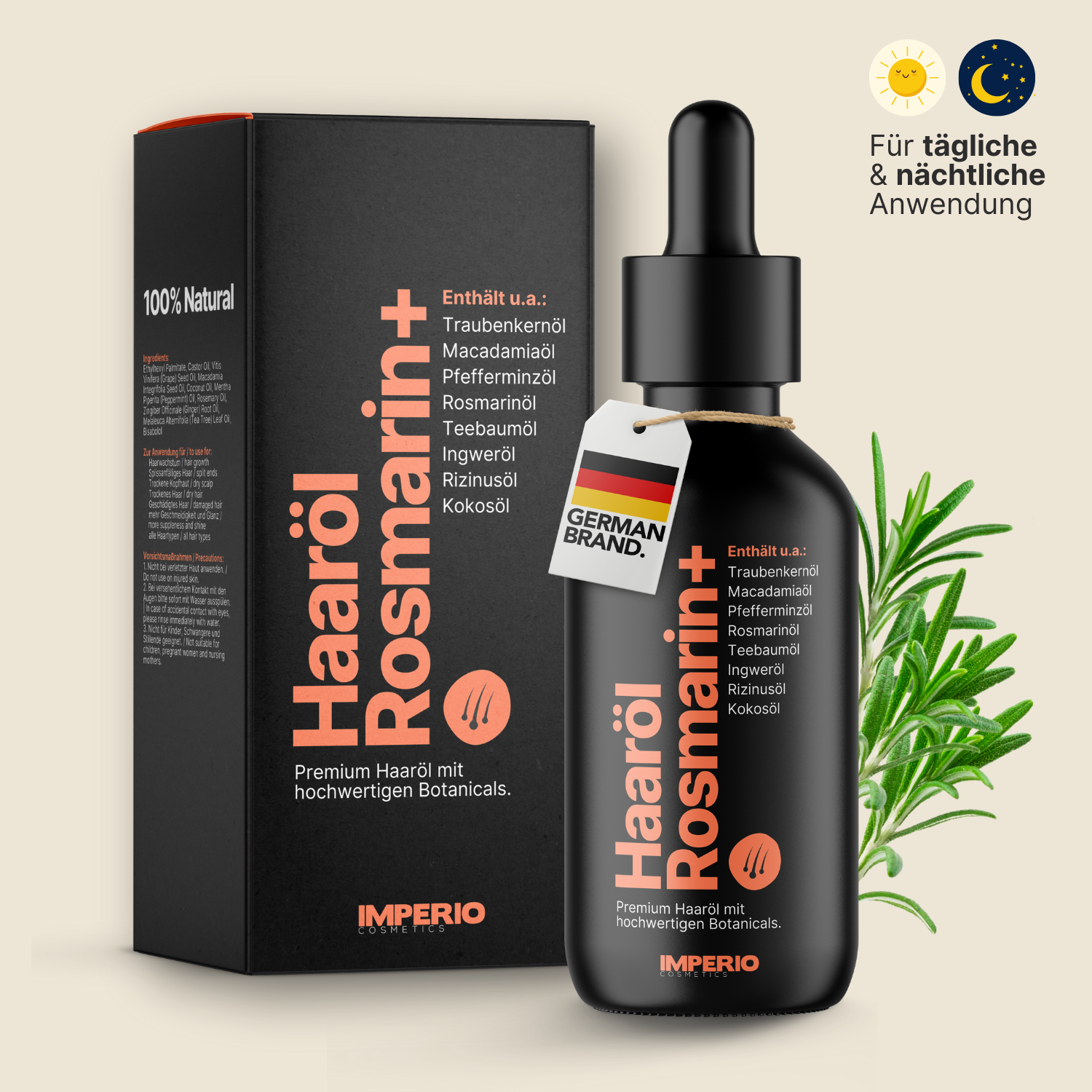 IMPERIO® Haaröl Rosmarin+