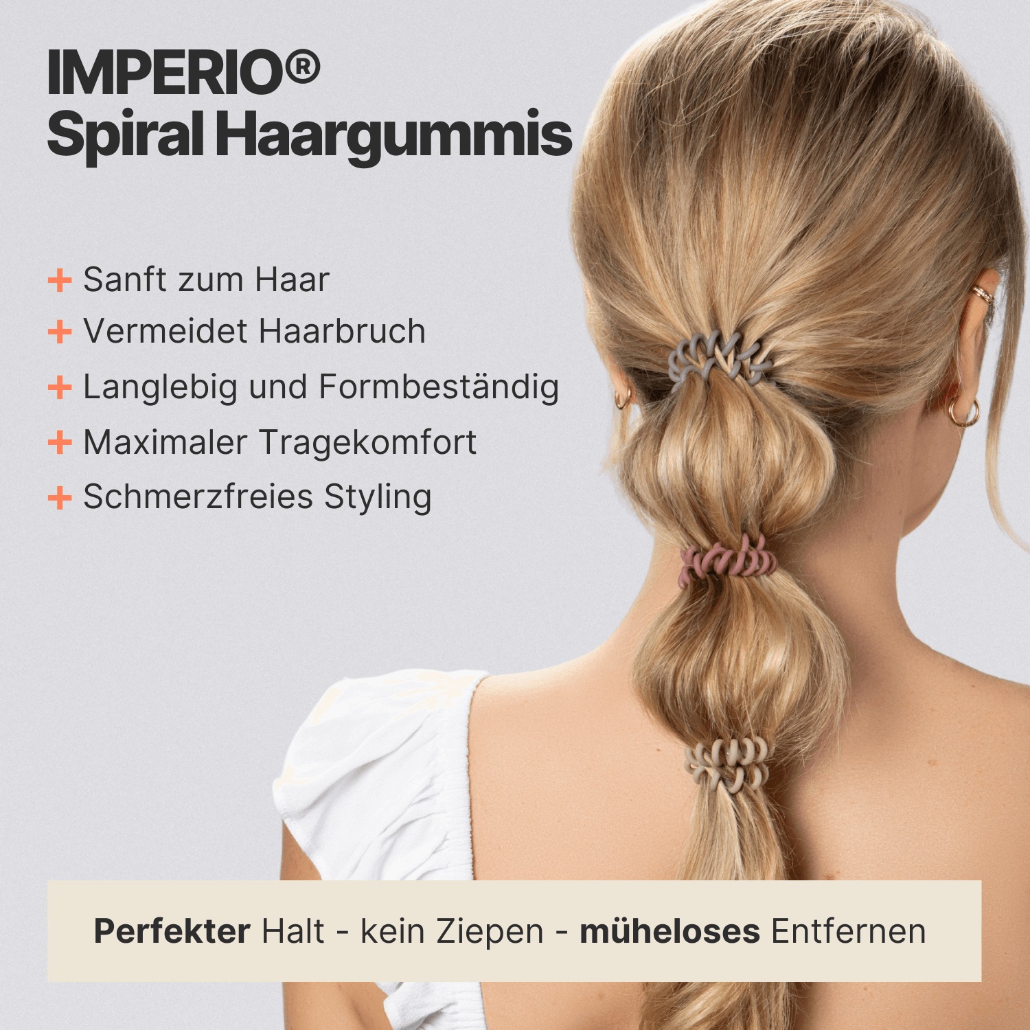 IMPERIO® Spiral Haargummis