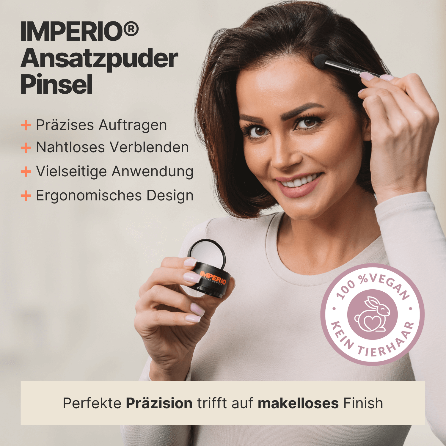 IMPERIO® Ansatzpuder Pinsel