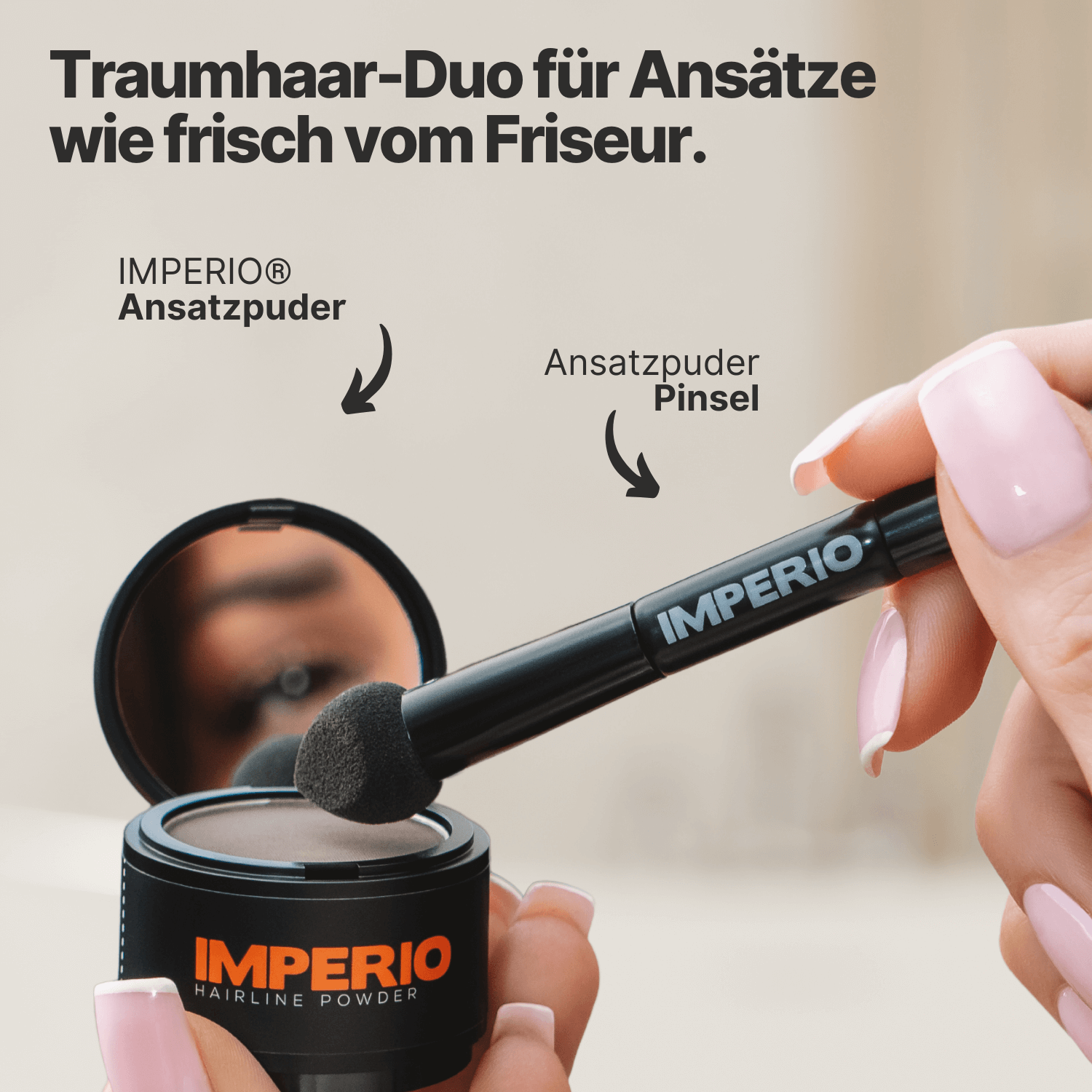 IMPERIO® Ansatzpuder Pinsel