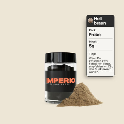 Streuhaar-Probe von IMPERIO® (5g)
