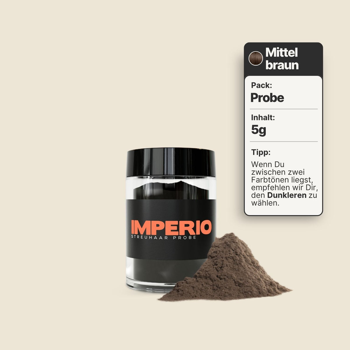 Streuhaar-Probe von IMPERIO® (5g)